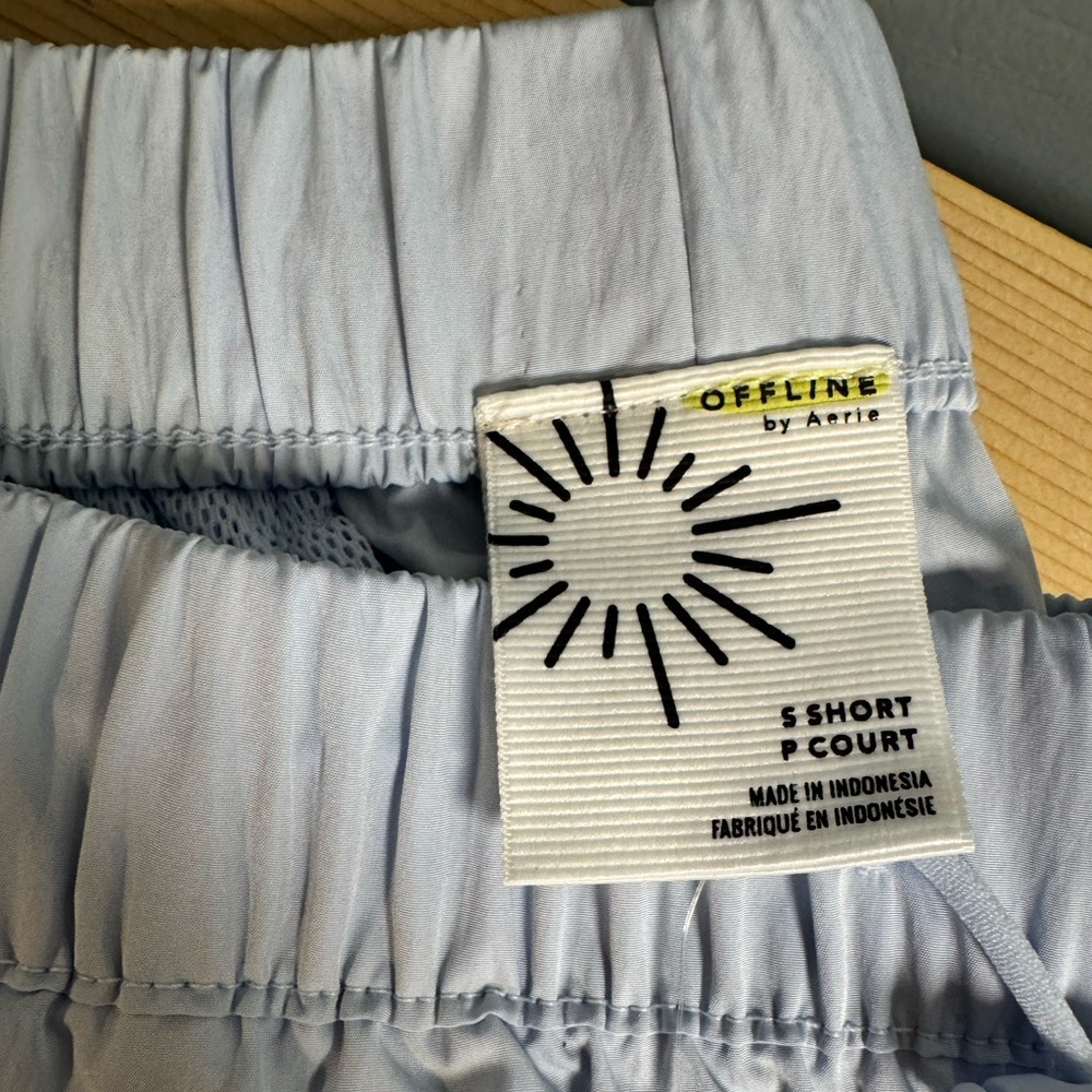 AERIE LIGHT BLUE JOGGERS/CARGO PANTS